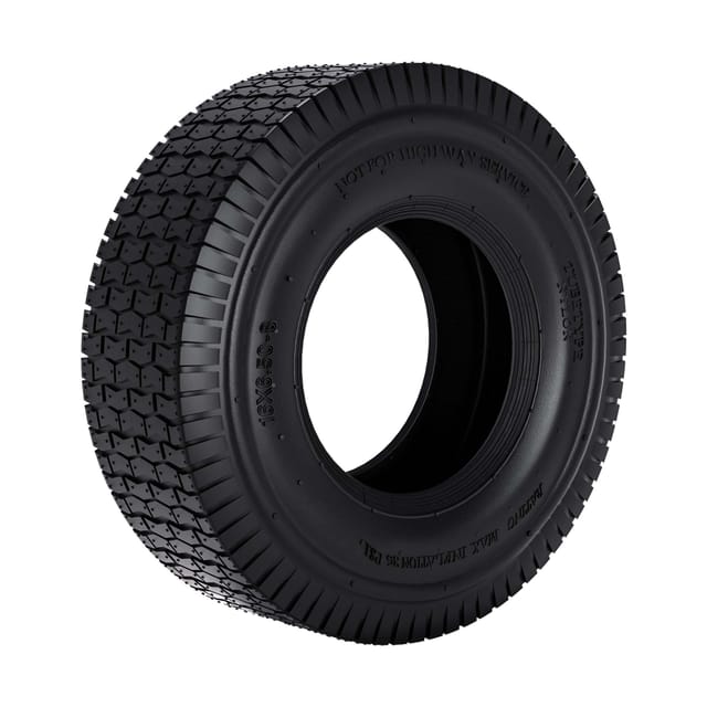 Wiltec - Mantel Rasenmäherreifen Reifendecke Rasentraktor Aufsitzmäher Rasenmäher Zugkarren 16x6.50-8 4PR