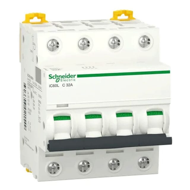 Schneider Electric - Schneider LS-Schalter 32A 4P 15KA c 4 module A9F94432