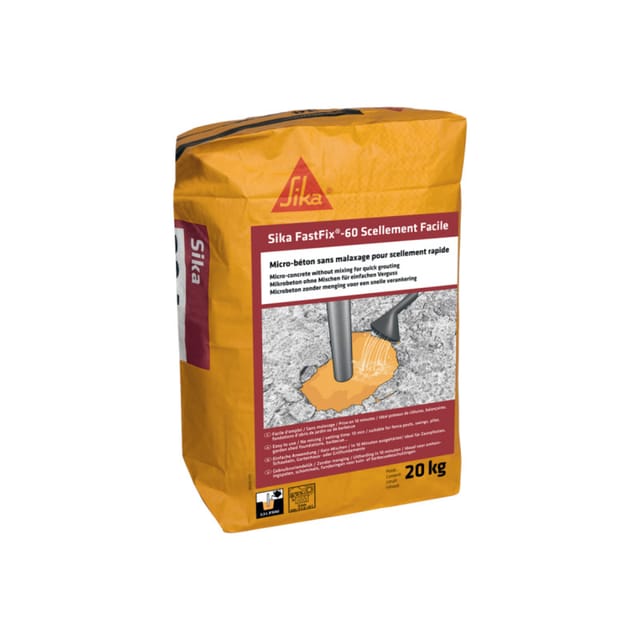 Sika - Mikrobeton für einfaches Abdichten FastFix-60 - 20 Kg