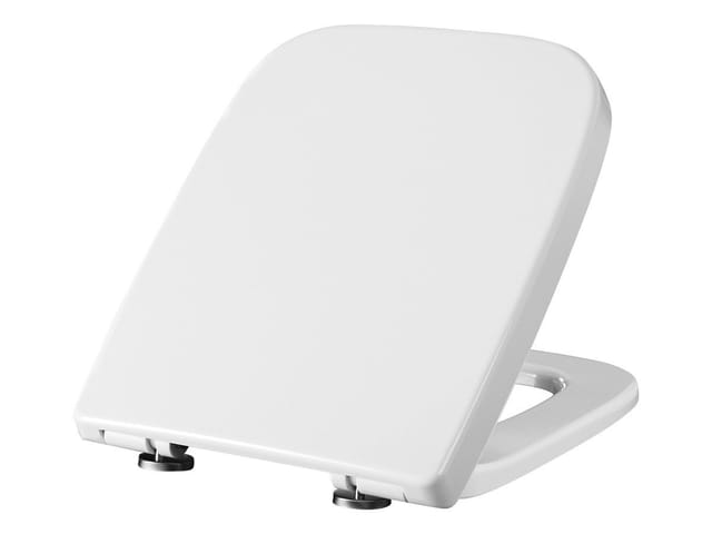 Toilettendeckel, wc Sitz Toilettensitz mit Absenkautomatik, Fast Fix/Schnellbefestigung, Duroplast, Softclose, Antibakterielle Beschichtung, wc Sitz