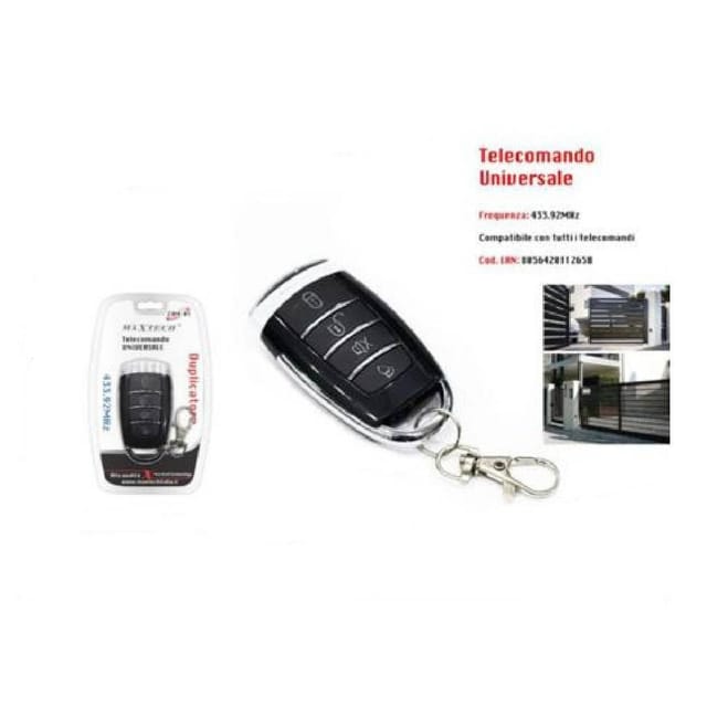 Trade Shop - universal telecommand 433.92MHZ duplicator cancell Maxtech COM-02 portakeys -