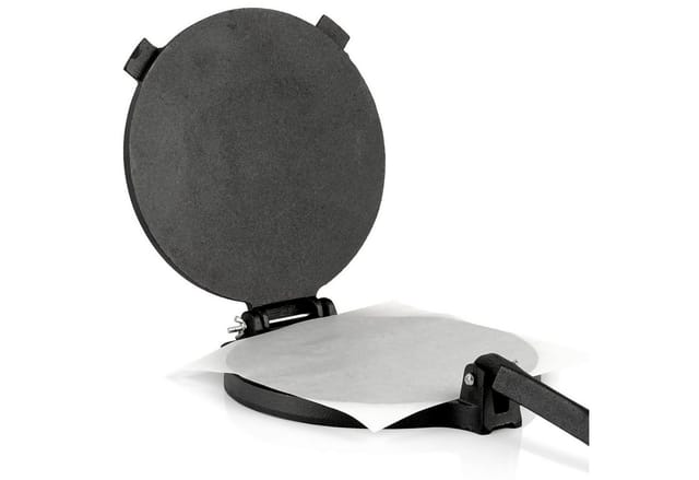 BBQ-Toro Gusseisen Tortilla Presse Ø 20 cm für hausgemachte Tortillas Tortillapresse