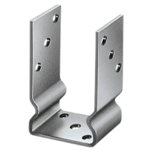Vormann - Schwere Stützenschuhe feuerverzinkt 81 x 60 x 125 mm Pfostenträger