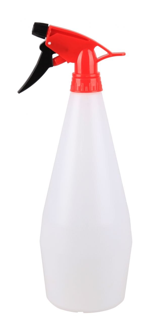 Handsprüher 1 l Sprühflasche Weiß Pumpsprüher Drucksprüher - Trendline