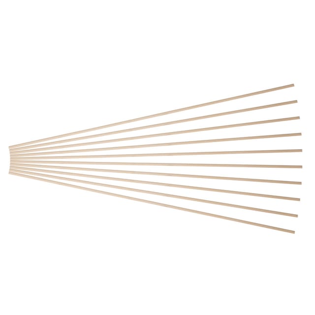 Trendline - Pflanzstab, 10 Stück 50 cm Holz Rankstab Rankhilfe Pflanzstäbe