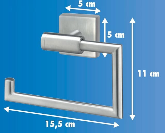 Toilettenpapierhalter Simple Cube Edelstahl Papierrollenhalter - Trendline