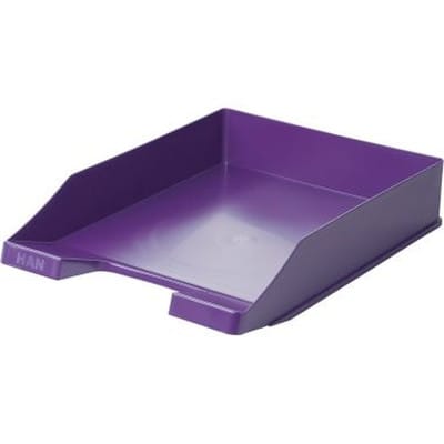 HAN - Briefablage klassik din A4 din C4 Polystyrol Farbe: lila