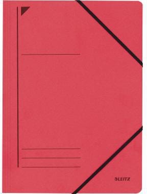 Leitz Eckspanner 39800025 DIN A4 250Blatt Karton rot