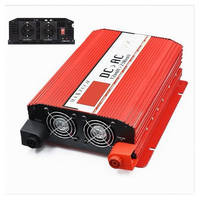Maxtech - Trade Shop - Wechselrichter von 12 v auf 230 v, 1500 w, für Wohnmobile HB1500-12V -