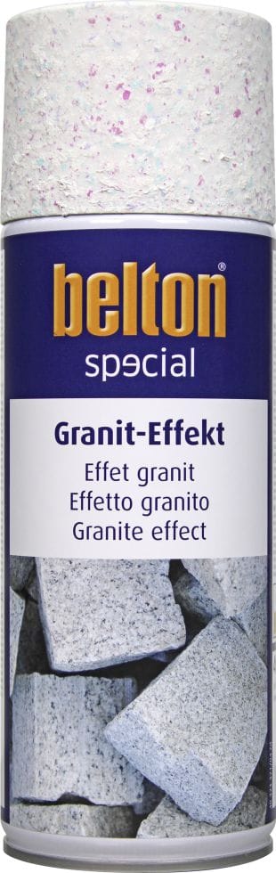 Special Granit-Effekt Spray 400 ml granit-weiß Lackspray Effektlack - Belton