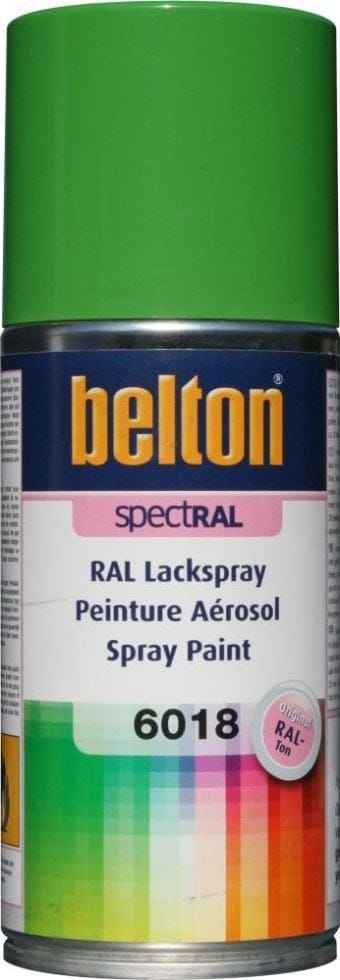 belton SpectRAL Lackspray 150 ml gelbgrün Sprühlack Buntlack Spraylack