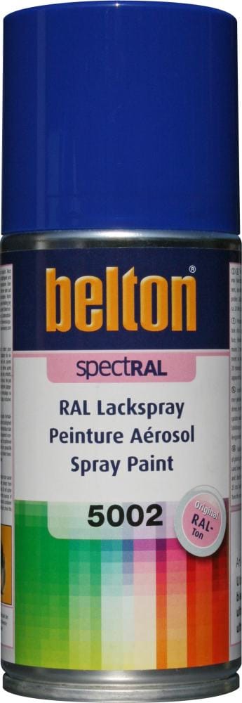 SpectRAL Lackspray 150 ml ultramarinblau Sprühlack Buntlack Spraylack - Belton