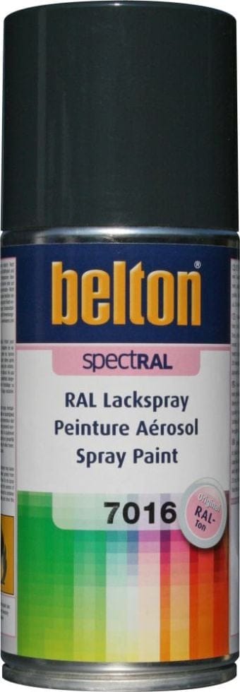 SpectRAL Lackspray 150 ml anthrazitgrau Sprühlack Buntlack Spraylack - Belton