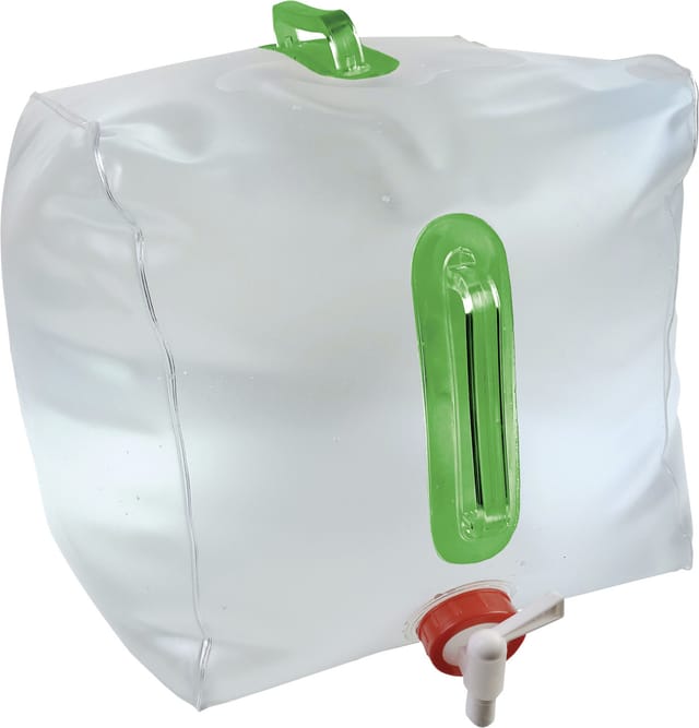 Happy People - Wasserkanister 20l Faltbar mit Hahn Trinkwasserkanister Camping