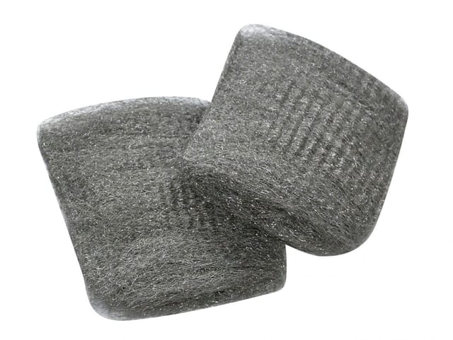 Stahlwolle-Handpads Feinheitsgrad 1, 2 Stück Handpads - Nespoli