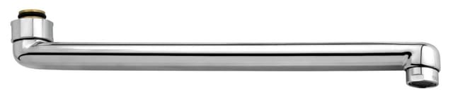 Cornat - Rohrauslauf S-Form 20 cm verchromt Luftsprudler M22 flaches Modell eckig