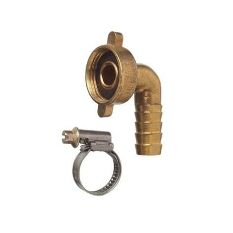 Cornat - Winkelverschraubung 3/4 mit Schelle Schlauchanschluss 10 mm Winkel & Bögen