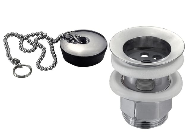 Cornat Universalventil mit Stopfen 1 1/4 Ø 63 mm, für Waschtisch Siphons & Abläufe