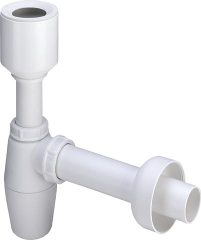 Cornat Urinal-Flaschensiphon 50 mm Kunststoff, weiß Urinale