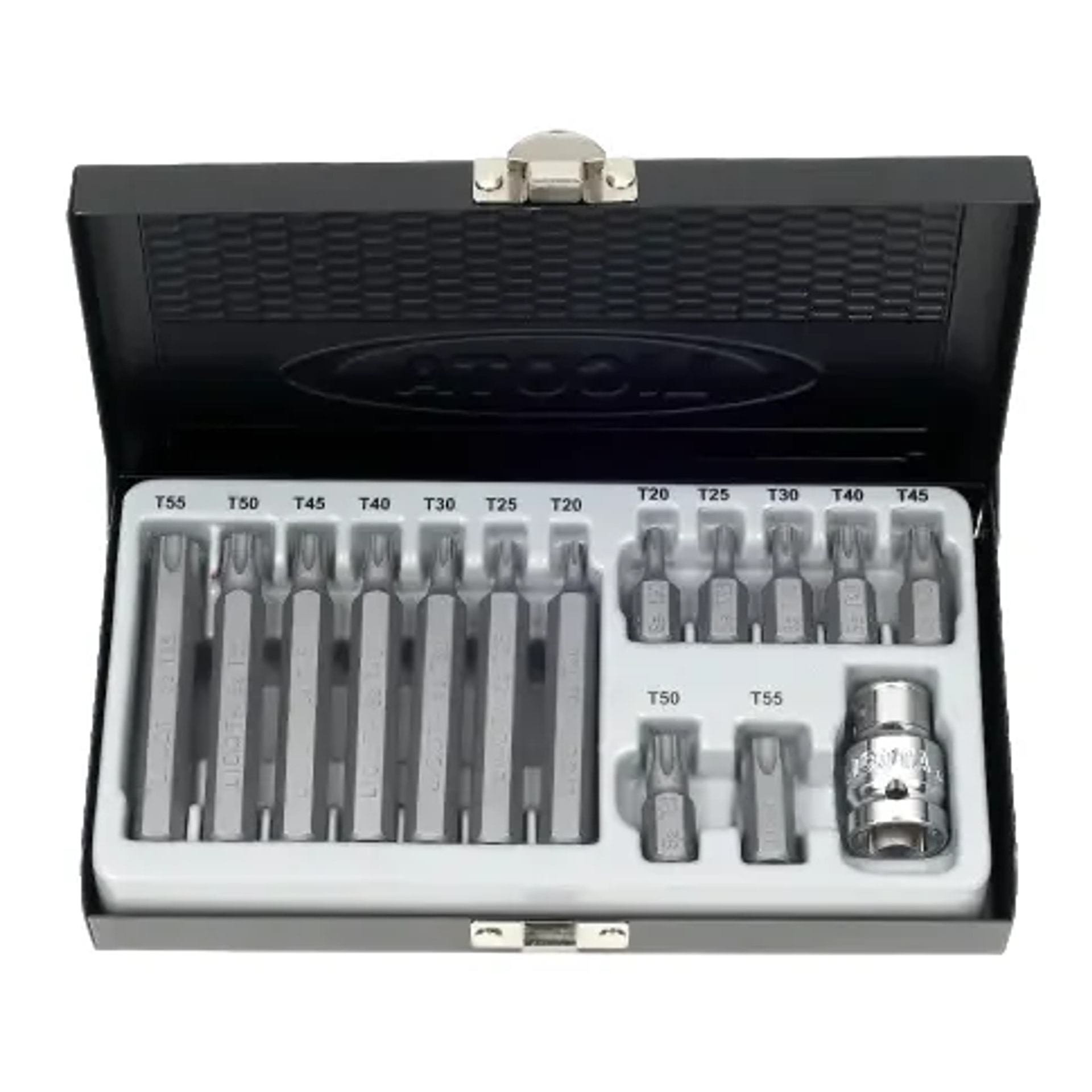 Innensechskant Bit Set, S2 Stahl, 3/8 Zoll, T20-t55, Bit Halter Set