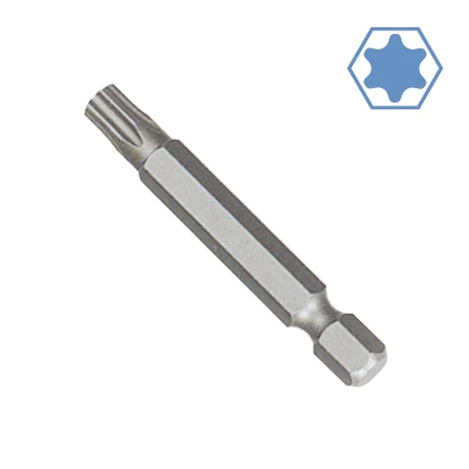 Innensechskant Bit T27, 50mm, 1/4 Zoll, S2 Stahl