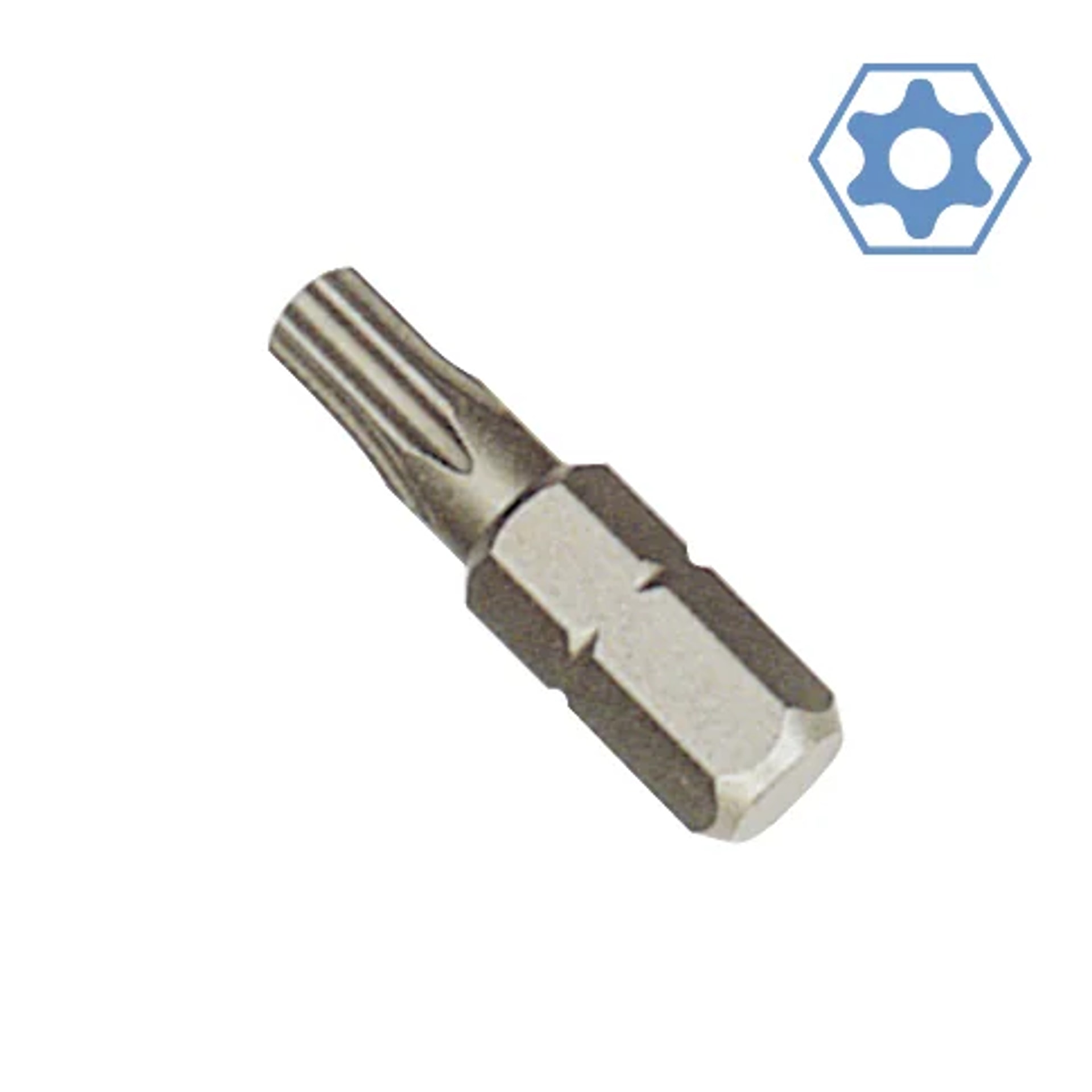 Innensechskant Bit Mit Bohrung, Innensechskant Mit Stirnloch, Tt25, 30mm, 1/4 Zoll