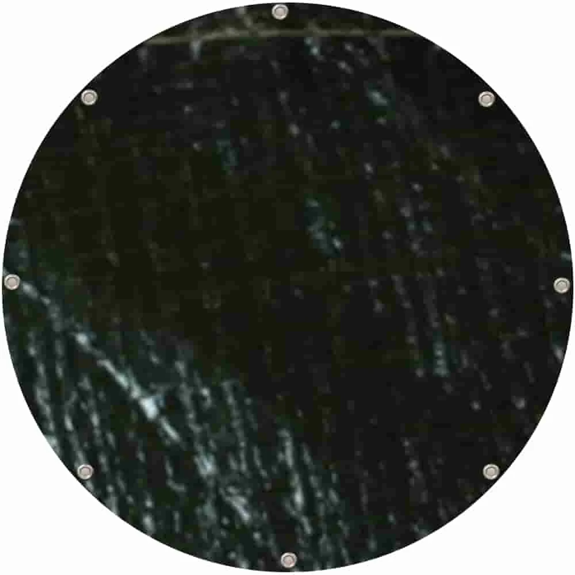 Round Tarp 210g/m², Waterproof, Tear Resistant, Uv Resistant, Green Tarp, 5 Meter (19,64m²) -01a