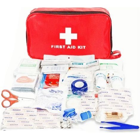12-teiliges Erste-hilfe-set – Ce-zertifizierte Medizinische Produkte – Kompakt Für Auto, Zuhause, Reisen, Camping Und Wandern