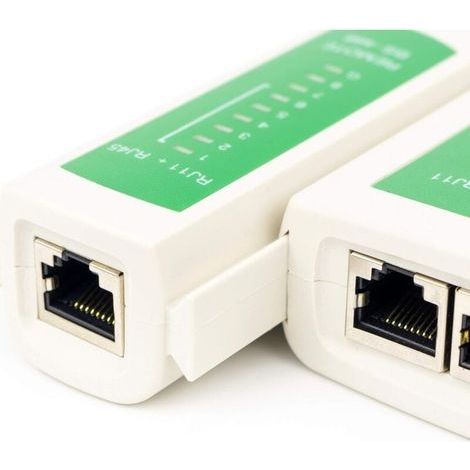 Rj45- Und Rj11-netzwerkkabeltester – Automatischer Scan – Cat 6-sicherheitsklasse – Für Telefon- Und Netzwerkkabel