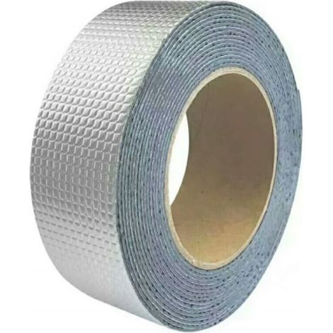Hochtemperatur-dichtungsband Aus Aluminium-butyl – 5 Cm × 10 M – Ideal Für Dach-, Sanitär- Und Außenanwendungen – 1 Rolle