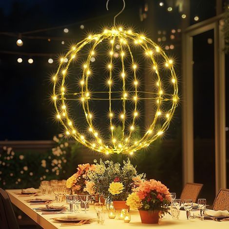 30 Cm Lichterkette Für Den Außenbereich – 120 Warmweiße Leds – Ip44 Wasserdicht Mit 8-stufigem Timer – Weihnachtsdekoration Für Garten Und Innenräume