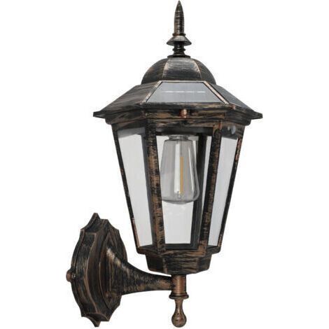 Solar-außenleuchte, Solar-außenleuchte Mit Bewegungsmelder, 3 Smarte Modi, Ip65 Wasserdichte Solar-wandleuchte, Vintage-stil Für Garten Und Garage