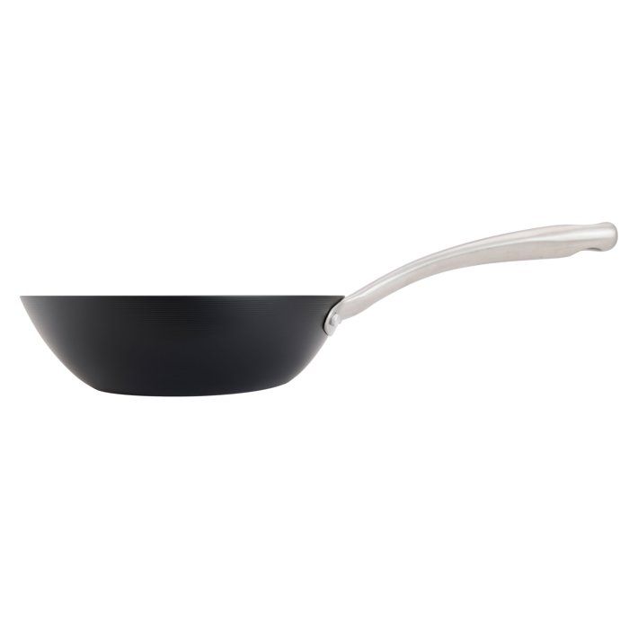Wok - Gemütlich & Modern - Fusion Pro 22,5 Cm - Kohlenstoffstahl - Keramische Antihaftbeschichtung - Für Alle Herdarten