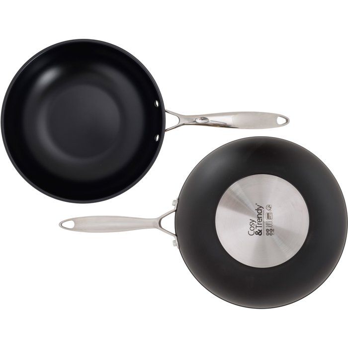 Wok - Gemütlich & Modern - Revolution 28 Cm - Plasma - Antihaftbeschichtet - Für Alle Herdarten