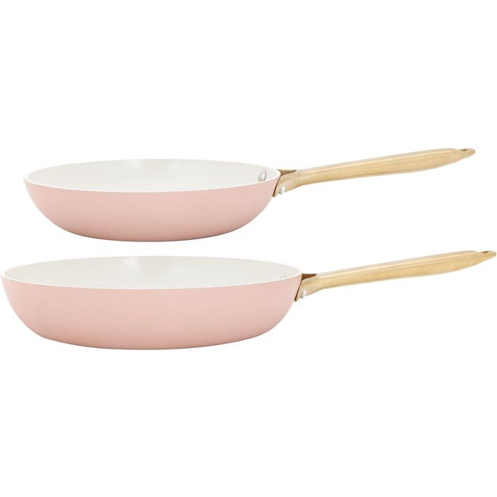 Pfannen - Cosy & Trendy - Elegance Set 2 - 24+28 Cm - Rosa - Keramik Antihaftbeschichtet