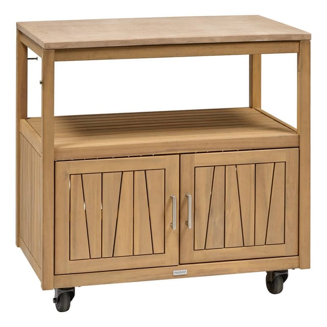 Sommerküchenmodul Lodgia 2 Türen 50x87cm Akazienholz - Hespéride