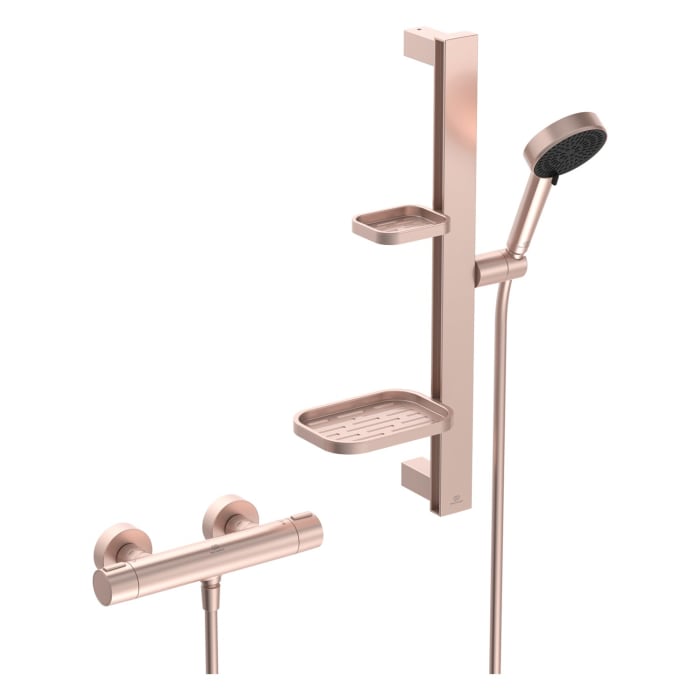 Ideal Standard Ceratherm Alu+ Duscharmatur Paket Mit Thermostat