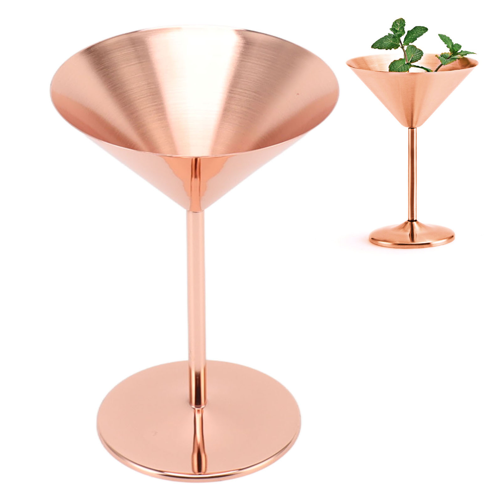 Stielglas Aus Edelstahl 304, Cocktailglas, Original-martiniglas