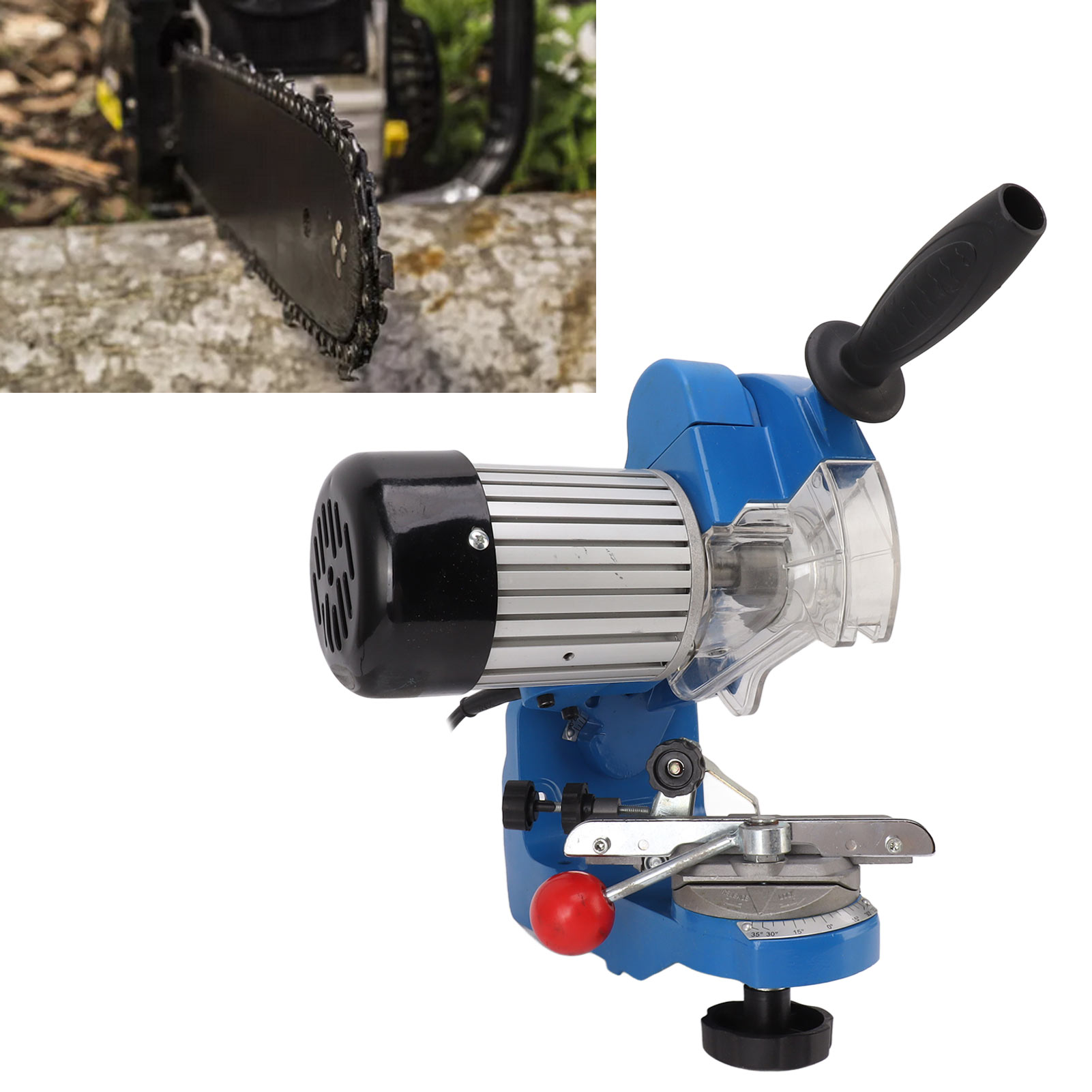 Professioneller 230-w-kettenschärfer, 3000 U/min, Kettensägenkettenschärfer, Professioneller Kettenschärfer, Europäischer Standard 230 V