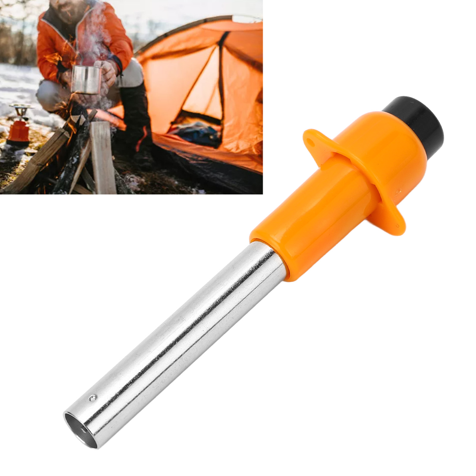 Camping-feuerstarter, Elektronisches Feuerzeug, Mini-tragfeuerzeug, Kartuschen-feuerstarter, Feuerstab