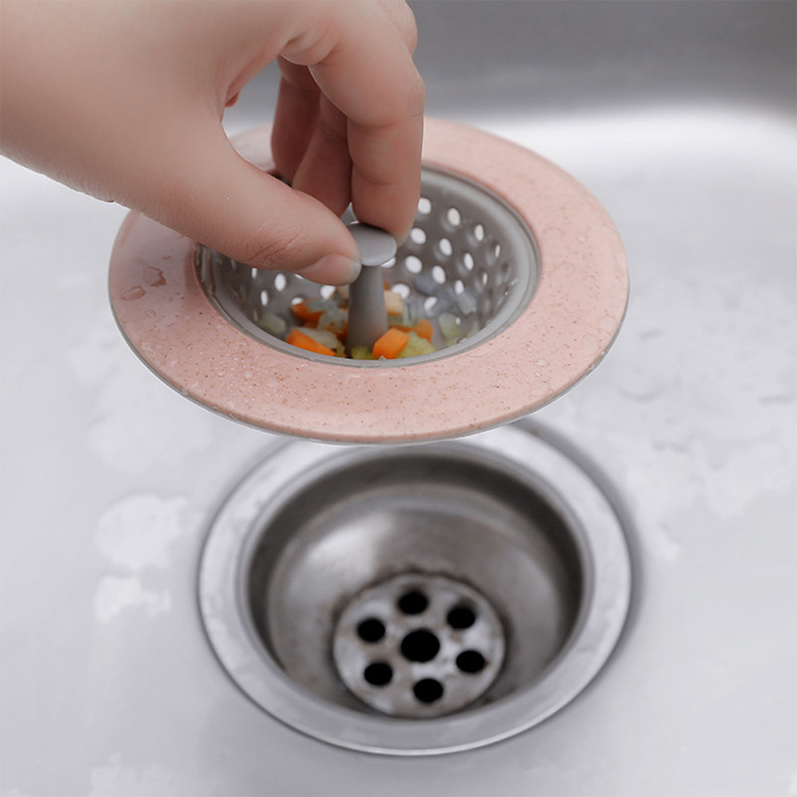 Haarfilter Für Geschirrspüler, Abflussabdeckung Für Spülbecken, Verstopfungsschutzfilter Für Küchenspülenabflüsse.