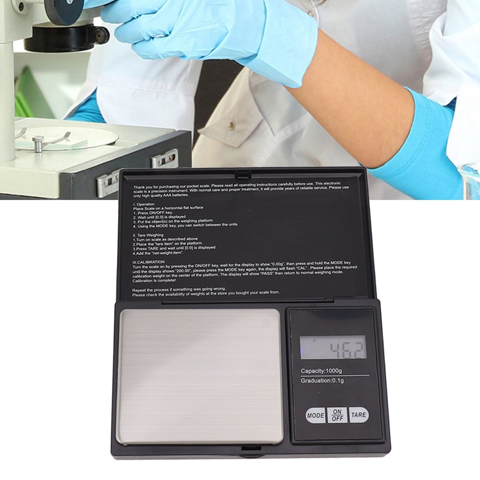 Elektronische Miniwaage 0,01 G, Juwelierwaage, Elektronische Cs-waage, Taschenwaage, Waage Für Karatgold, Elektronische Kombinationswaage, Hochpräzise Handwaage