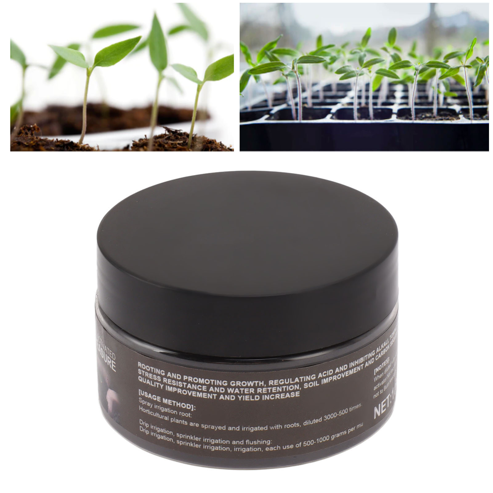 Bodenaktivator 100g, Nährstoffreiche Blumenerde, Mineralisches Bodenverbesserungsmittel, Verhindert Bodenverdichtung Und Fördert Die Wurzelbildung.