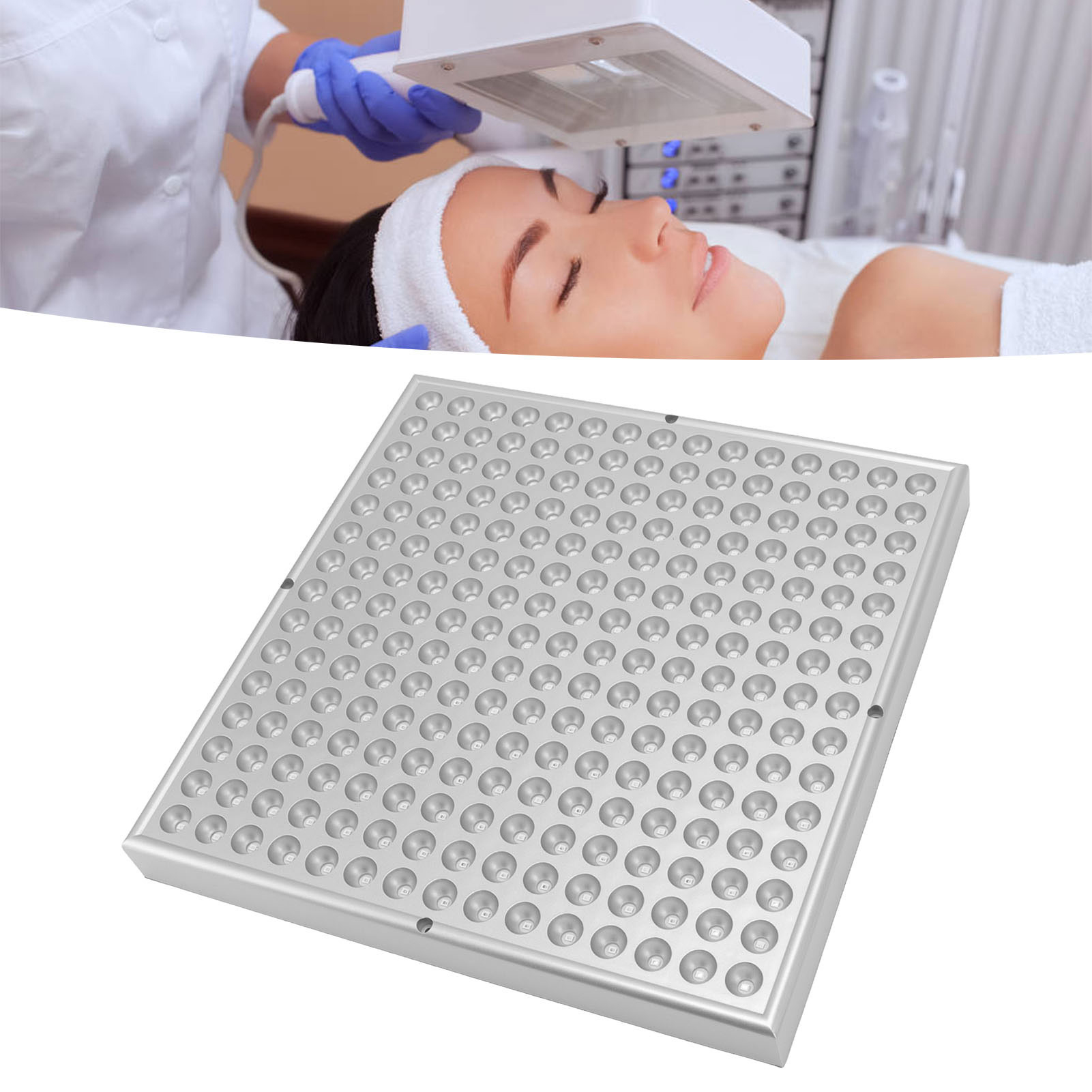 460nm Vollspektrum-blau-led-sonnenlampe Mit Schutzbrille Und Schalter Für Gesichts- Und Körperbräunung (europäischer Standard)