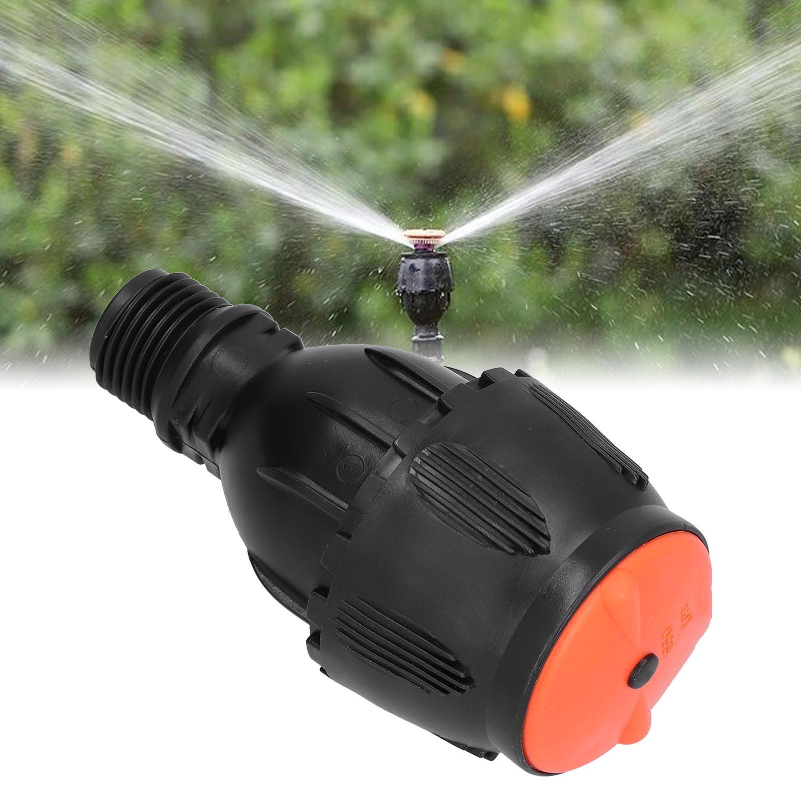 360° Drehbare Düse Mit 4-punkt-außengewinde, Sprühdüse, Mikrosprühdüse, Bewässerung In Landwirtschaft Und Gartenbau, Rasenerfrischung, Automatischer Blumensprenger, Orangerot