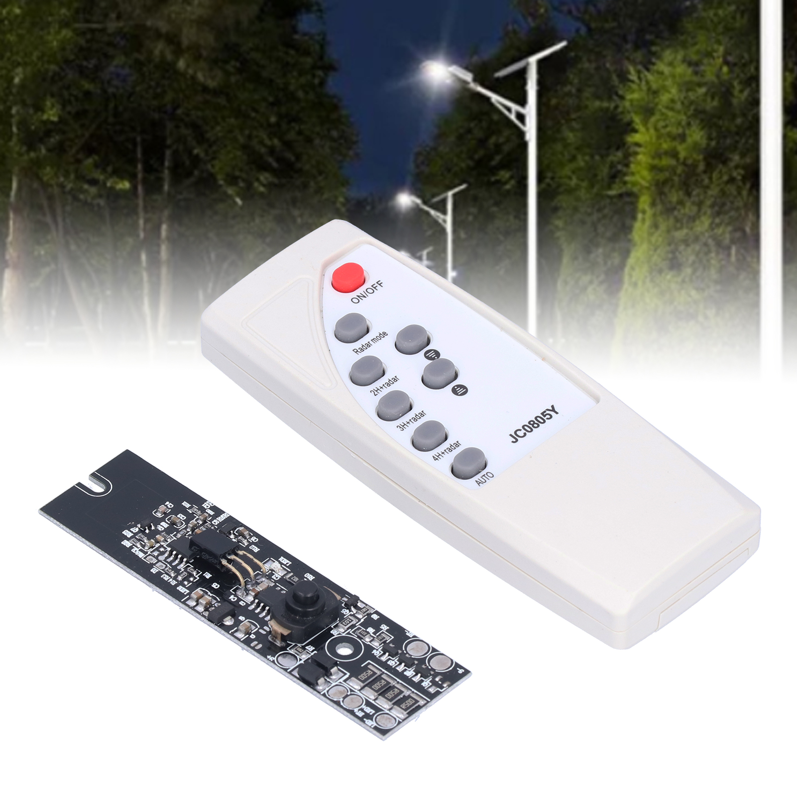 Steuerplatine Für Induktive Solarstraßenlaternen Mit Hoher Und Niedriger Helligkeit, Integrierte Schaltung, 2,8 V–3,3 V