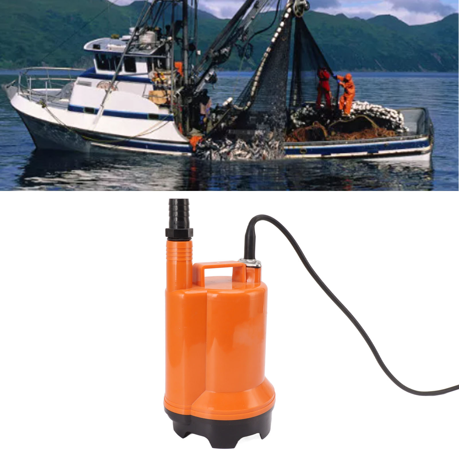 12-v-gleichstrom-tauchpumpe, Gartenpumpe, Bootspumpe, 130-w-bilgepumpe, Wasserpumpe Für Fischerboote, Entwässerungspumpe