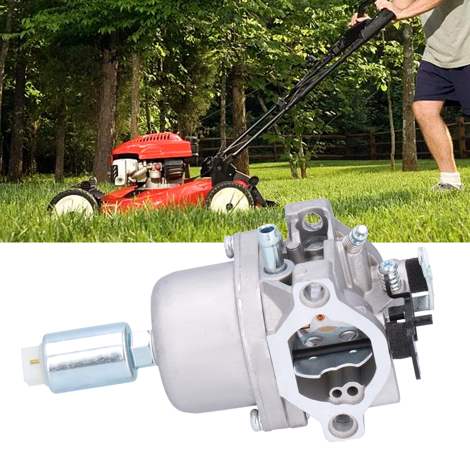 Passend Für Briggs & Stratton Rasenmäher: Vergaser 594593, Kompatibel Mit Folgenden Briggs & Stratton Modellen: 591731, 593514, 697141, 697190, 698445, 699109, 699937, 791858, 791888, 792171