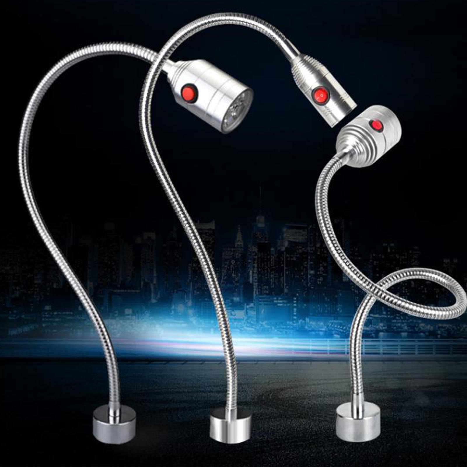 24v Led-schwanenhalslampe Für Werkzeugmaschinen, Industrielle Tischlampe Mit Starker Magnetischer Anziehungskraft, Universallampe Für Drehmaschinen.