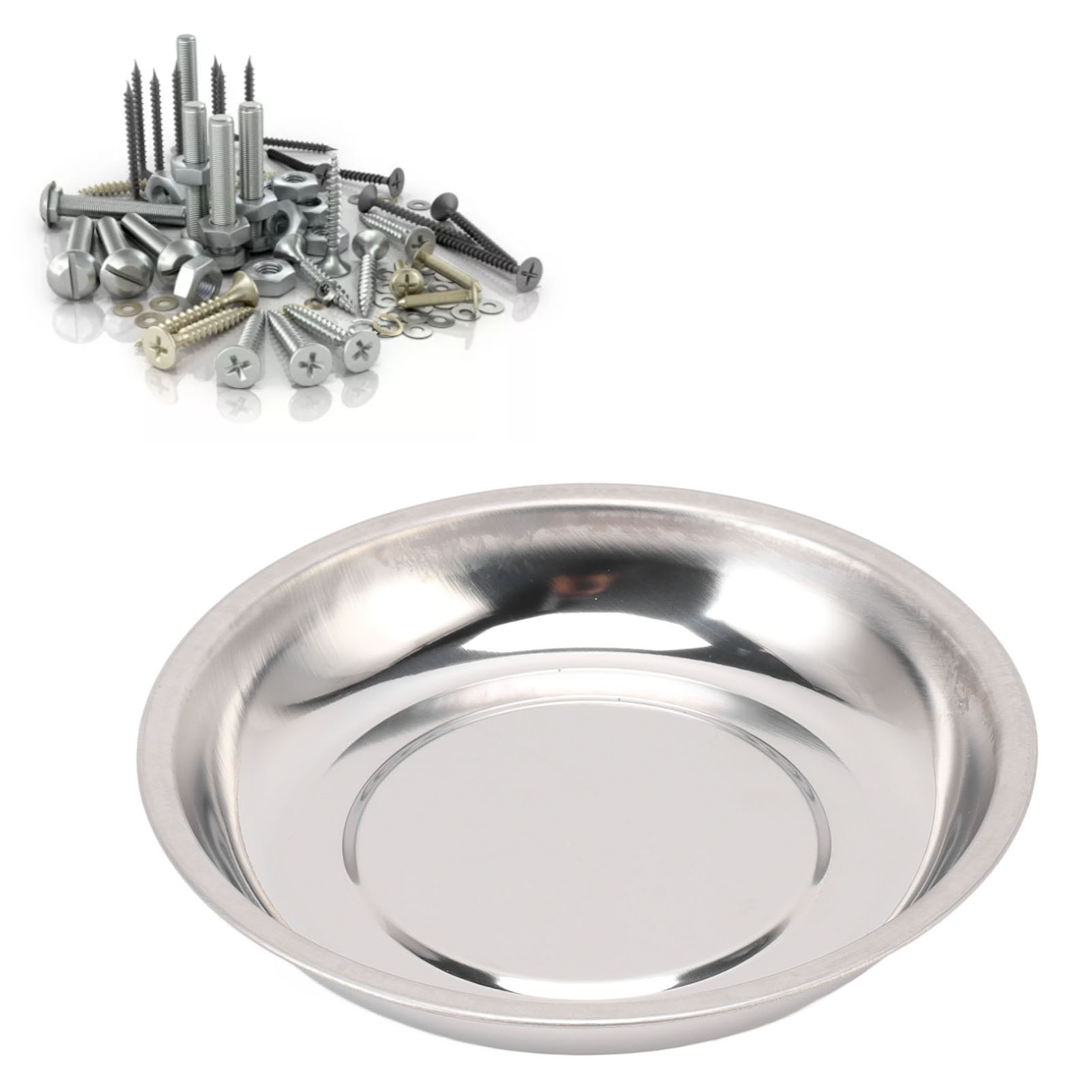15 Cm Magnetische Werkzeugschale, Magnetische Teileschale, Magnetische Edelstahlschale, Magnetische Teileablage